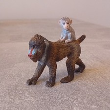 Schleich ape mandrill for sale  COLNE