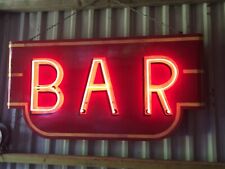 Bar neon metallschild gebraucht kaufen  Viersen