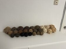 Rattan deko holzkugel gebraucht kaufen  Mengkofen