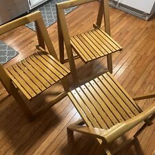 Vtg folding chairs for sale  Frederick