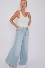 Womens palazzo jeans for sale  UK