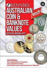 Catálogo de monedas y billetes australianos Renniks 2025 33ª edición recién lanzado. segunda mano  Embacar hacia Mexico