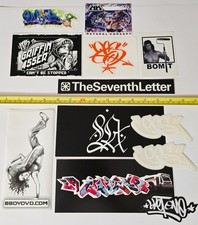 BOCETO UNA PEGATINA ARTE URBANO GRAFFITI VOLANTE CALLEJERO HIPHOP BOFETADA ETIQUETA DISEÑO DE MODA segunda mano  Embacar hacia Mexico