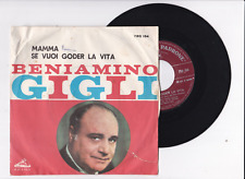 Disco giri beniamino usato  Italia