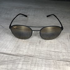 Lentes polarizadas Maui Jim Half Moon 890 02 armação preta fosca bronze HCL, usado comprar usado  Enviando para Brazil