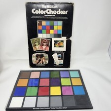 Vintage macbeth colorchecker d'occasion  Expédié en Belgium