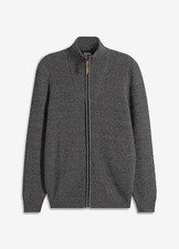 Strickjacke grau herren gebraucht kaufen  Deutschland