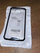 Capa transparente Motorola G6 Plus com acabamento preto C136 comprar usado  Enviando para Brazil