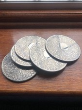 Metal drinks coasters for sale  GRAVESEND