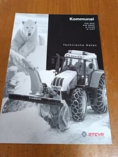 Prospekt steyr kommunal gebraucht kaufen  Spraitbach