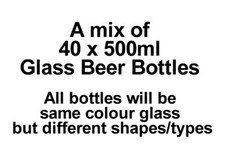40x 500ml glass for sale  DONCASTER