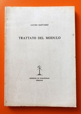 Lucio saffaro trattato usato  Torino
