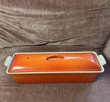 Vintage creuset flame for sale  WITNEY