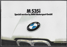 Bmw m535i e12 for sale  UK