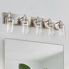 Light bathroom vanity for sale  Brentwood