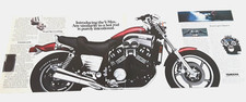 1985 YAMAHA VMAX - HOT ROD MUSCLE BIKE - PÔSTER / ANÚNCIO comprar usado  Enviando para Brazil