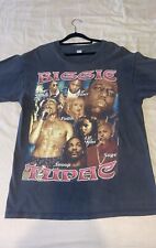 Camiseta Rap Vintage Biggie 2Pac Banda Extra Grande comprar usado  Enviando para Brazil