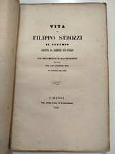 Vita filippo strozzi usato  Napoli
