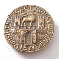 Bronzesiegel wappen stadt gebraucht kaufen  Hannover