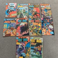 Comics batman x10 for sale  ROMFORD