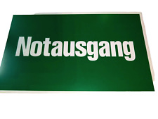 Hinweisschilder notausgang 15x gebraucht kaufen  Berlin