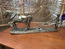 Vintage brass horse for sale  MALTON