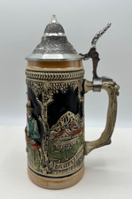 Handarbeit pewter lidded for sale  Galt