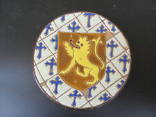 Ancienne assiette armoiries d'occasion  Chailles