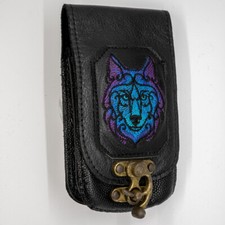 Cuero Celta Lobo Móvil Teléfono Celular Bolsa Cartera Cinturón Aro Soporte Biker comprar usado Cuero Celta Lobo Móvil Teléfono Celular Bolsa Cartera Cinturón Aro Soporte Biker comprar usado  Enviando para Brazil