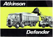 Atkinson defender 8x4 for sale  MANSFIELD