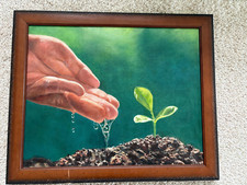 Brown wood framed for sale  Langhorne