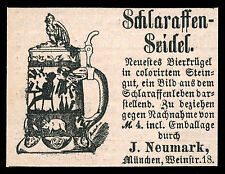 Alte werbung 1887 gebraucht kaufen  Hamburg