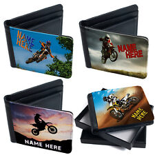 Personalised motocross wallet for sale  BRIDGNORTH