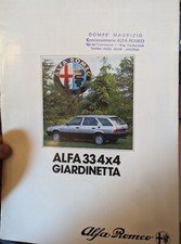 Original brochure alfa d'occasion  Expédié en Belgium