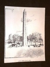Cairo antico obelisco usato  Villarosa