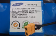 36v 4.4 battery for sale  UK