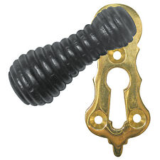 Ebony reeded escutcheon for sale  DERBY