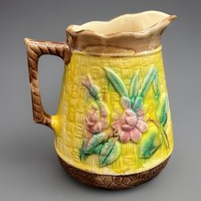 Majolica basketweave floral for sale  Dothan