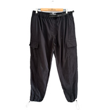 Mens black elasticated for sale  RUGBY