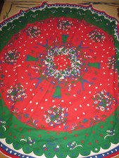Tischdecke rund baumwolle gebraucht kaufen  Oppach
