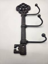 Gancho de parede chave esqueleto ferro fundido vintage rack 3 ganchos decoração rústica fazenda comprar usado  Enviando para Brazil