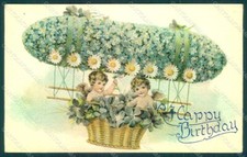 Cartolina saluti angelo usato  Gambolo