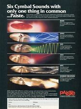 1983 print paiste for sale  Painesville