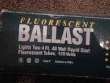 Fluorescent ballast for sale  Redding