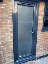 Anthracite upvc door for sale  MILTON KEYNES