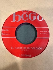 Latin 45 Vietnam War Tejano BEGO Los Dinos El Padre De Un Soldado Me Toco Perder, usado comprar usado  Enviando para Brazil