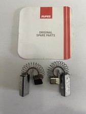 Escovas de carbono RUPES 47,70 (genuínas) polidor (x2 QTD) ternos LT1, LT2, LH22 etc comprar usado  Enviando para Brazil