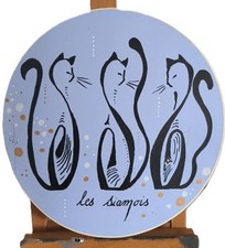 Autocollant chat siamois d'occasion  Roye
