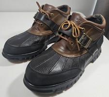 Bota Polo Ralph Lauren Dover II Masculina Couro 13D Caminhada Pato Sapatos com Alça comprar usado  Enviando para Brazil