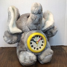 Elephant stuffed clock for sale  Martinsville